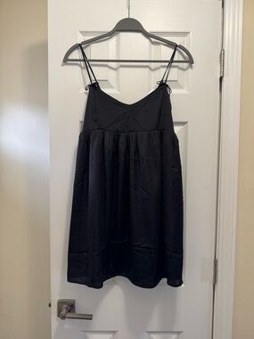 American Eagle Black Spaghetti Strap Dress